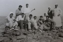 رحلة نادي الطليعة إلى شمال قطر- قرية العريش 1960